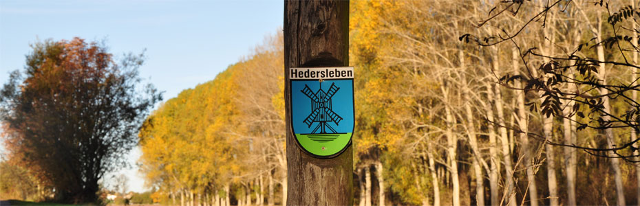 Herbstmorgen  in Hedersleben